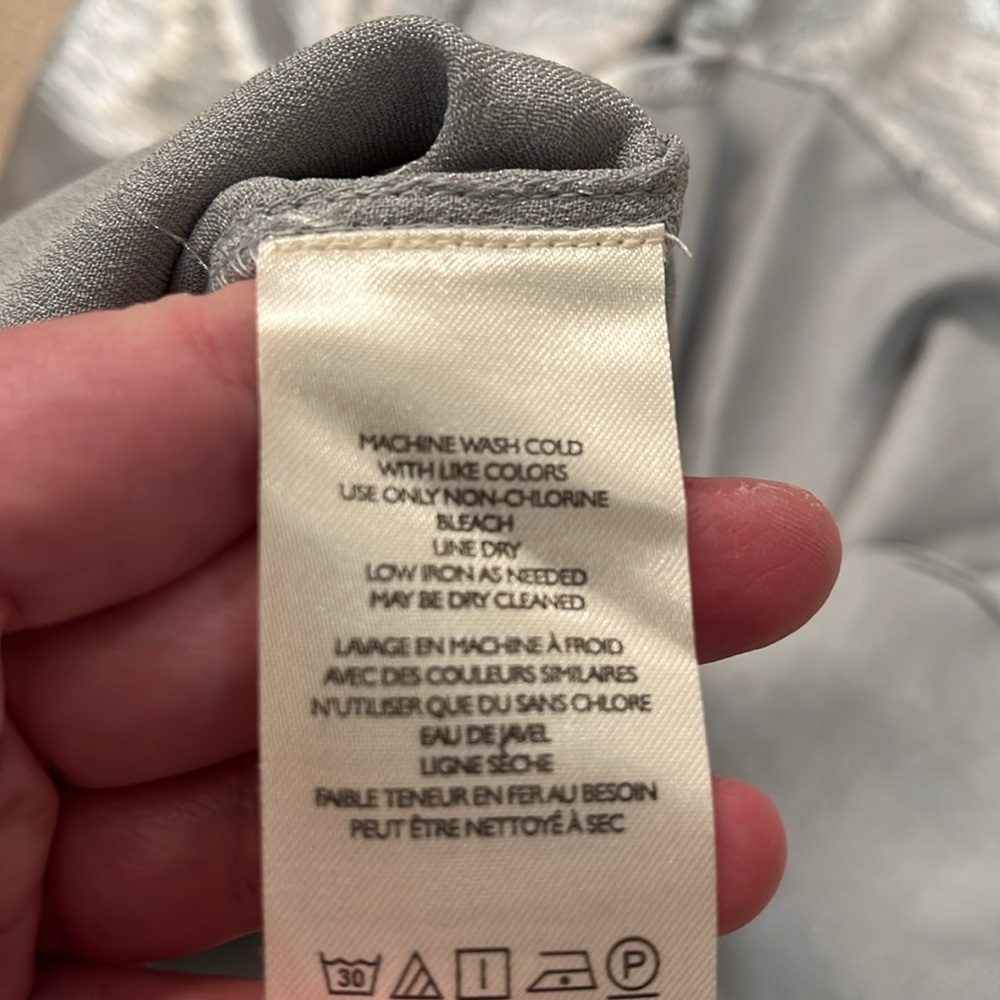Urban Outfitters Chloe Silver Satin Slip Dress/NWT/S - Picture 12 of 15